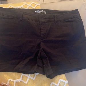 Old navy black shorts